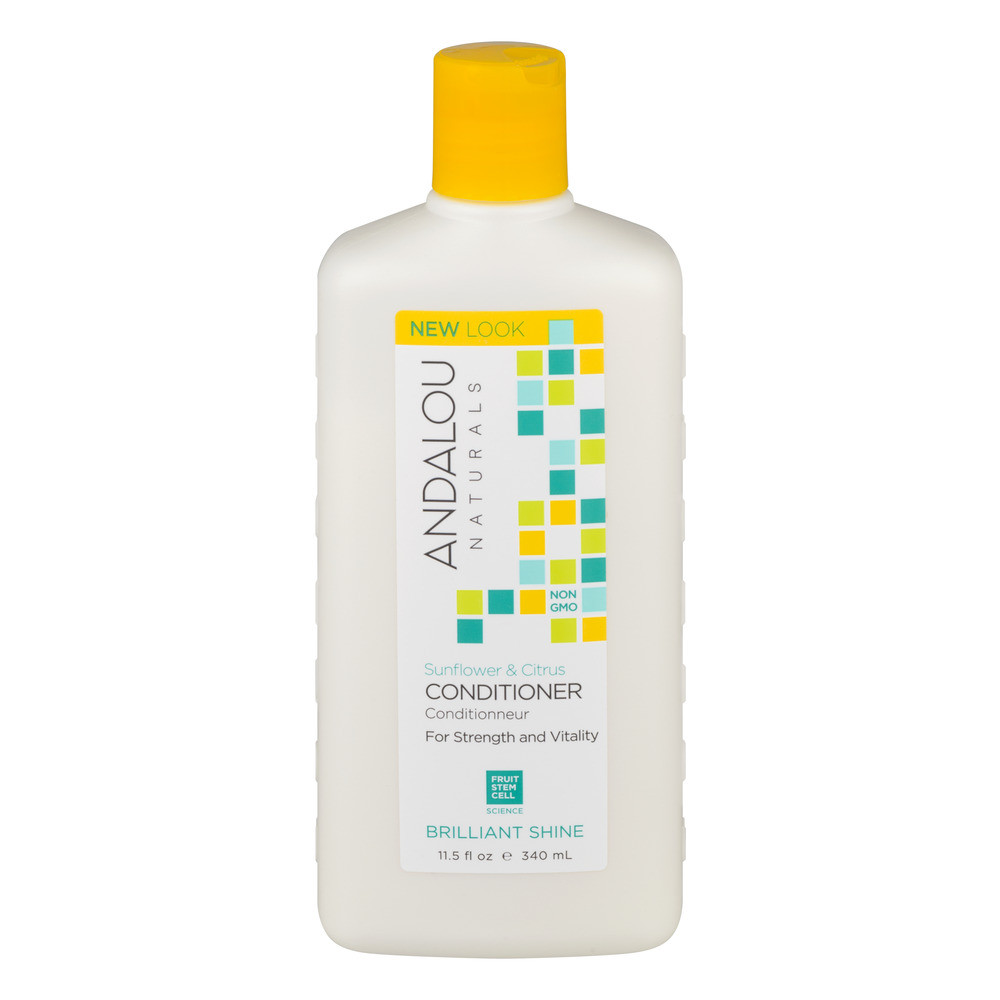 Andalou Naturals Brilliant Shine Conditioner Sunflower And Citrus - 11.5 Fl Oz