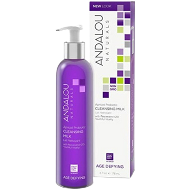 Andalou Naturals Apricot Probiotic Face Cleansing Milk