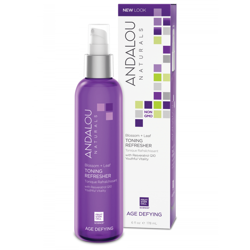 Andalou Naturals Blossom Leaf Age Defying Toning Refresher, 6 Fl Oz