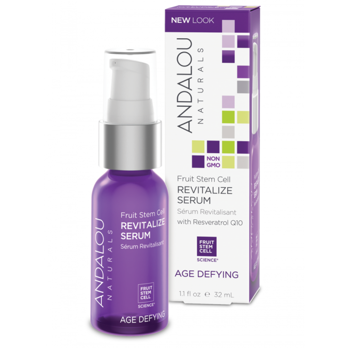 Andalou Naturals Age Defying Revitalize Serum Fruit Stem Cell - 1.1 Fl Oz