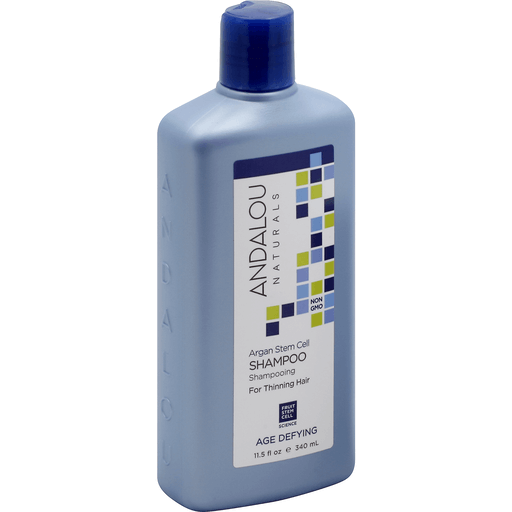 Andalou Naturals Shampoo, Argan Stem Cell, For Thinning Hair
