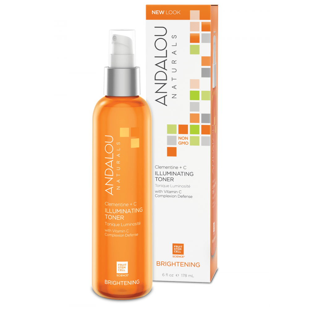 Andalou Naturals Brightening Clementine Plus C Illuminating Toner - 6 Fl Oz