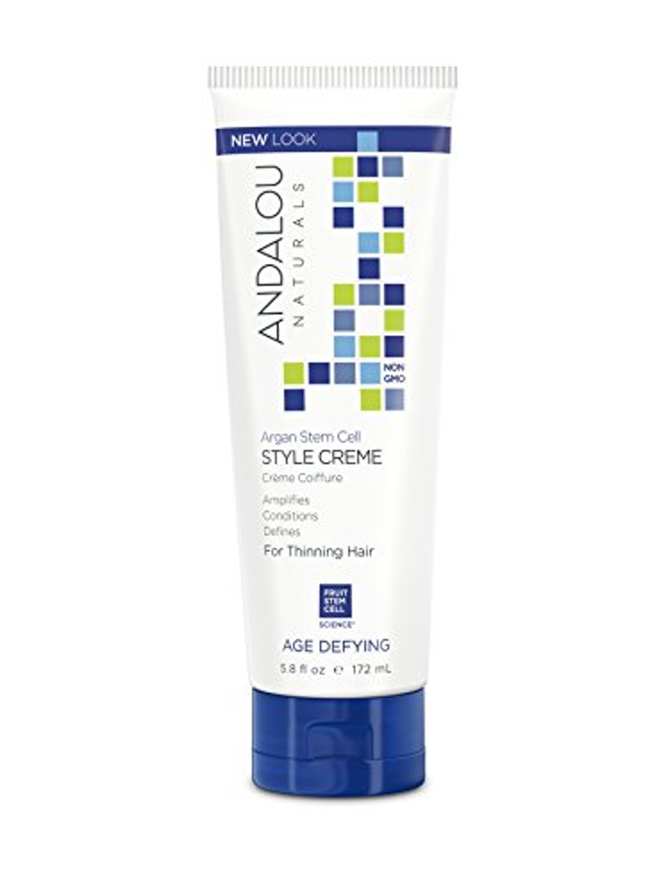 Andalou Naturals Argan Stem Cell Age Defying Style Cream, 5.8 Oz
