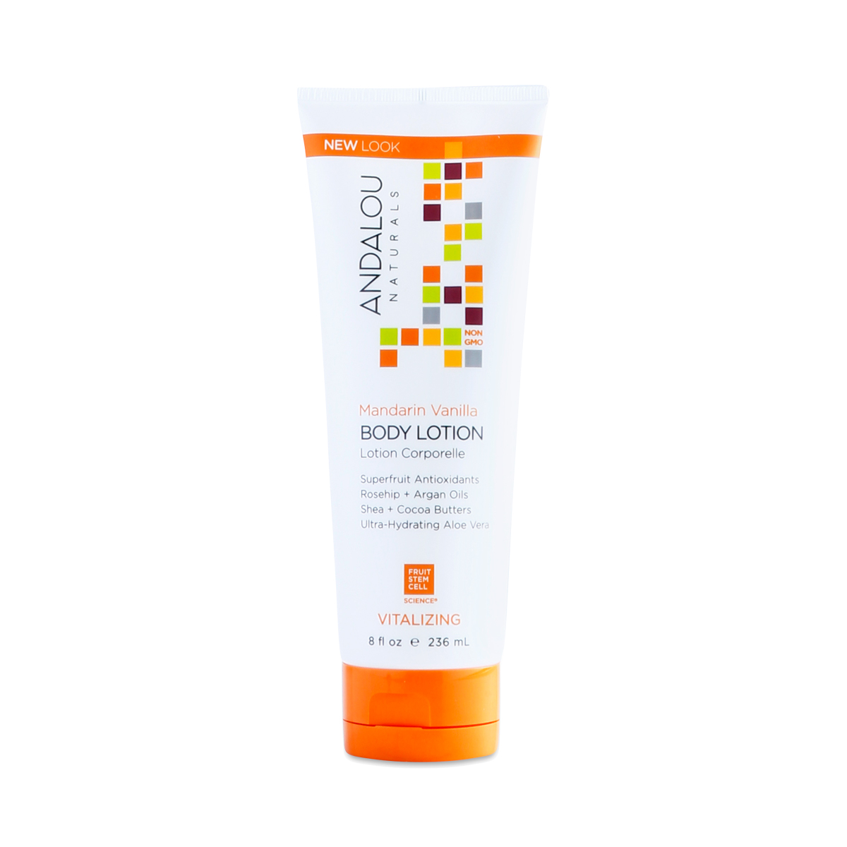Andalou Naturals Mandarin Vanilla Vitalizing Body Lotion 8 Fl Oz