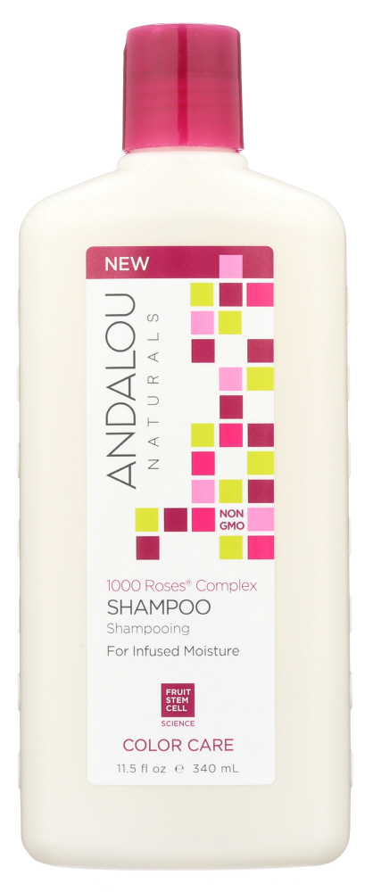 Andalou Naturals Complex Color Care Shampoo 1000 Roses, 11.5 Fl Oz