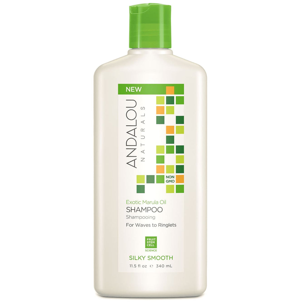 Andalou Naturals Exotic Marula Oil Silky Smooth Shampoo - 11.5 Oz