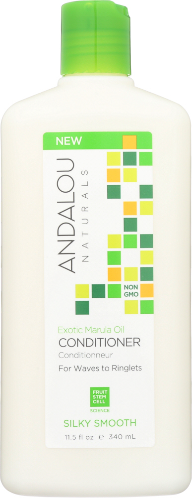 Andalou Naturals Exotic Marula Oil Silky Smooth Conditioner 11.5 Oz