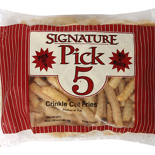 Signature Pick 5 Fries, Crinkle Cut 48 Oz