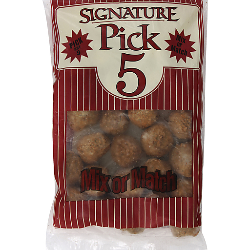 Signature Pick 5 Meatballs, Beef 24 Oz