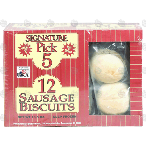 Pick 5 Sausage Biscuits