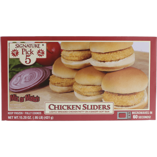 Pick 5 P5 Signature Chicken Sliders