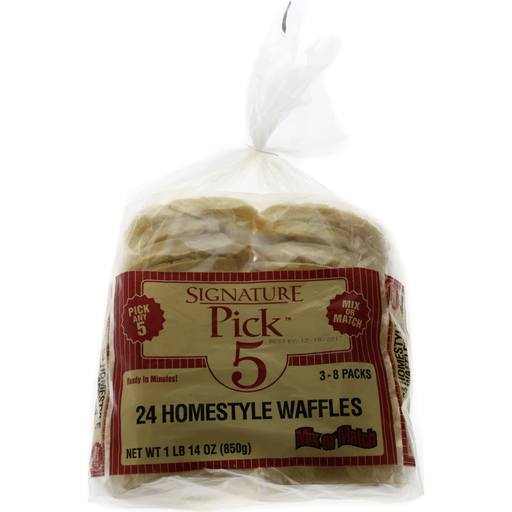Pick 5 Signature Waffles