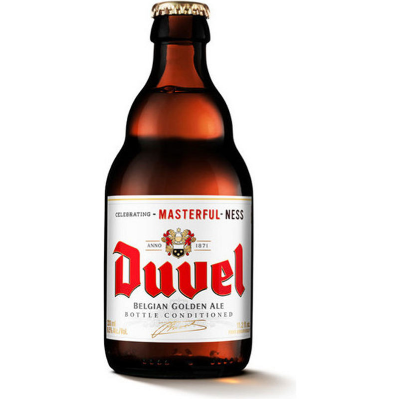 Duvel Belgian Golden Ale Beer Bottle