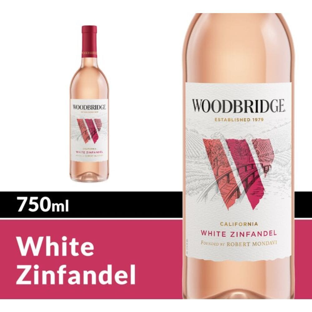 Woodbridge By Robert Mondavi White Zinfandel, Blush Wine, 750 mL Bottle