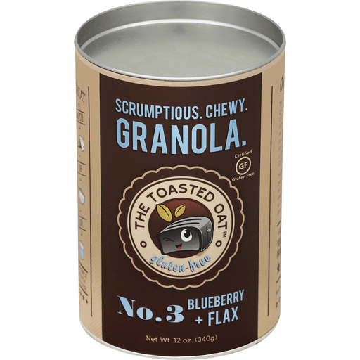 Toasted Oat Granola, Number 3 Blueberry + Flax