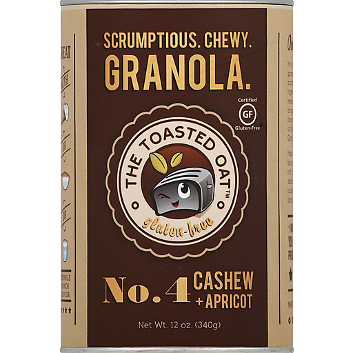 Toasted Oat Granola, Number 4 Cashew + Apricot