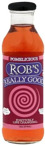 Robs Really Good Pomelicious Pomegranate & Raspberry - 14 Oz