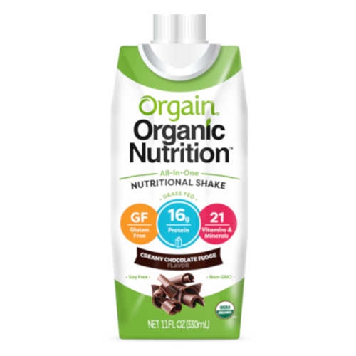 Orgain Organic Nutritional Shake, Sweet Vanilla Bean, 12 Oz