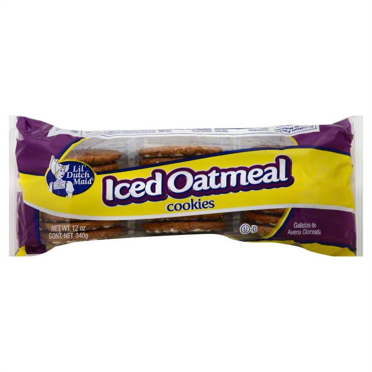 Lil Dutch Maid Iced Oatmeal Cookies 12 Oz