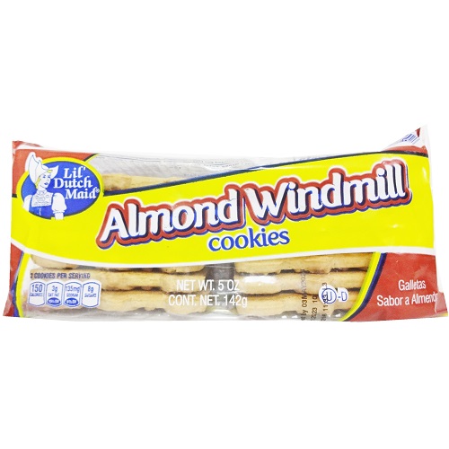 Lil Dutch Maid Cookies, Almond Windmill 5 Oz