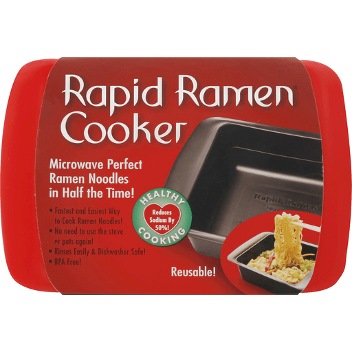 Rapid Ramen Cooker Red 1