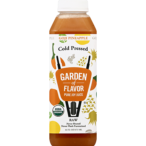 Garden of Flavor Raw & Organic Goji Pineapple Juice