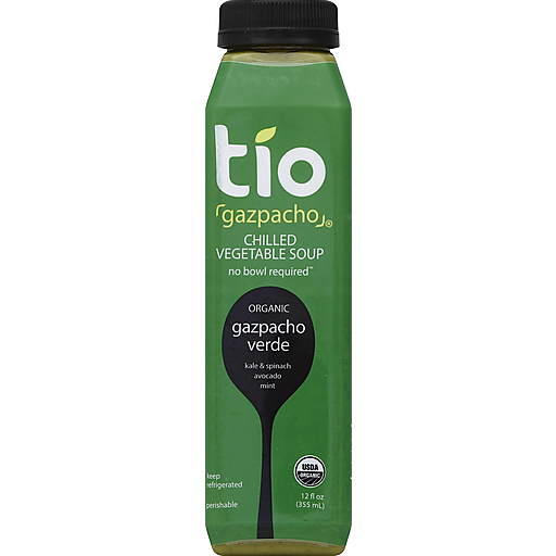 Tio Gazpacho Vegetable Soup, Chilled, Verde