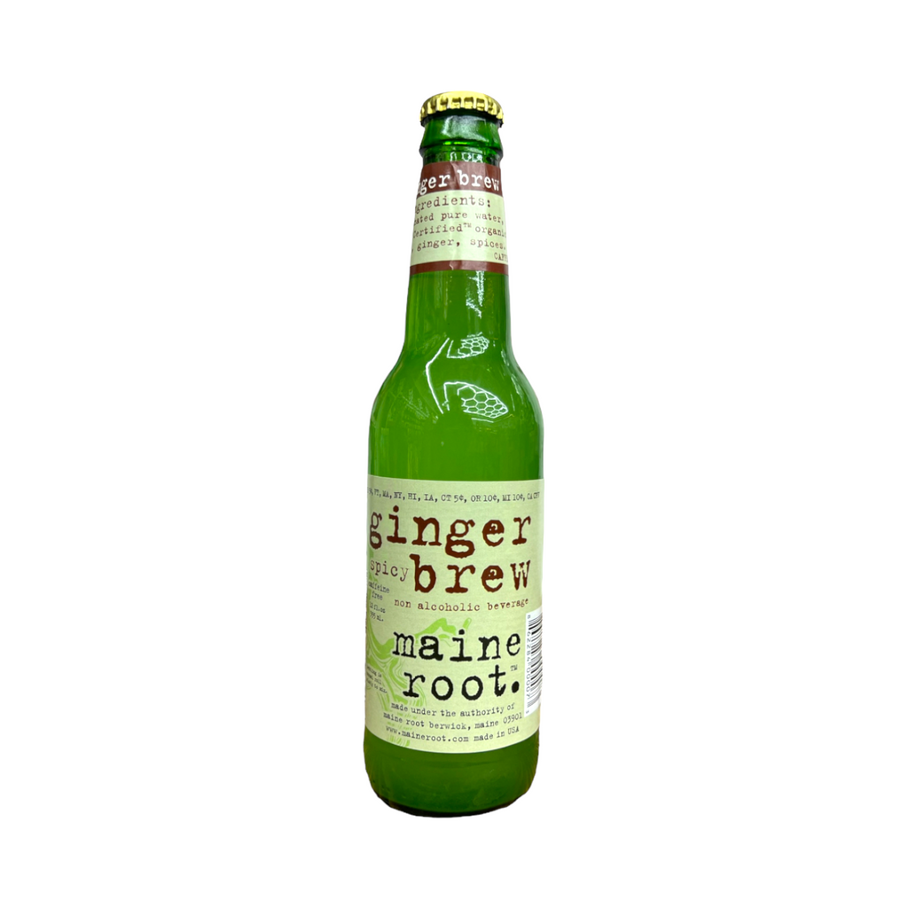 Maine Root Ginger Spicy Brew 12 Fl Oz