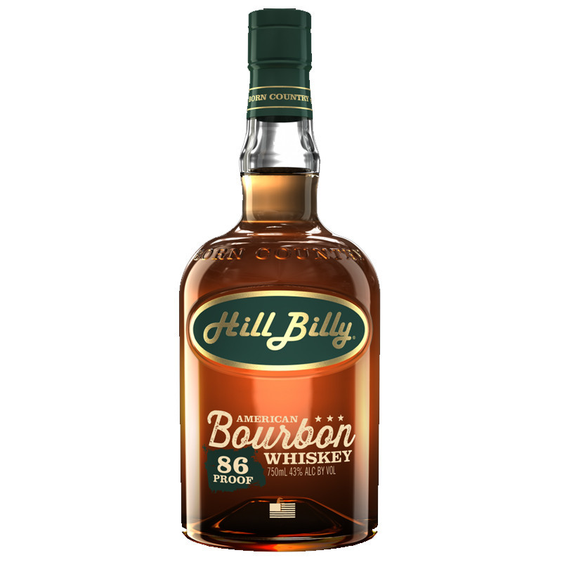 HillBilly Bourbon 86 Proof 750ml