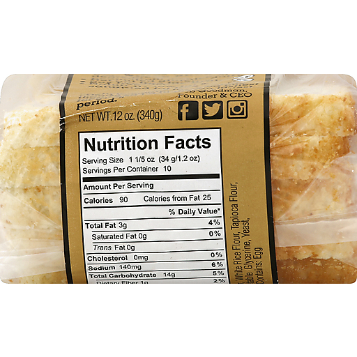 Goodman Bread, Gluten Free, White 12 Oz