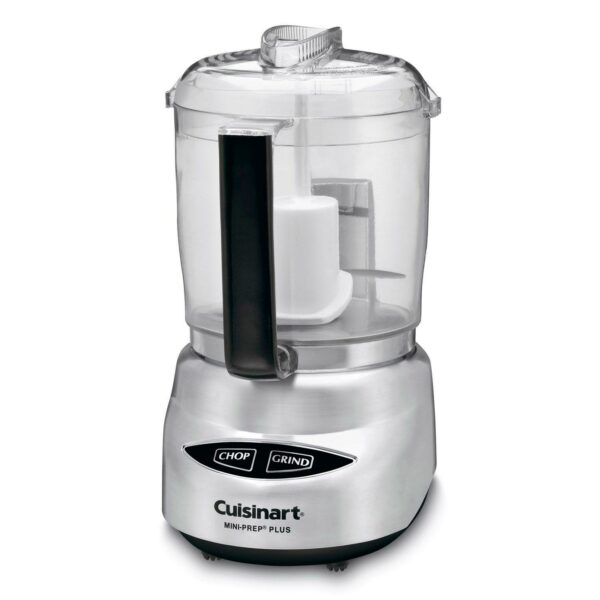 Cuisinart Mini-Prep Plus 4-Cup Food Processor, Brushed Chrome