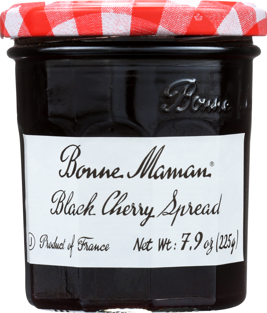 Bonne Maman Black Cherry Spread, 7.9 Oz