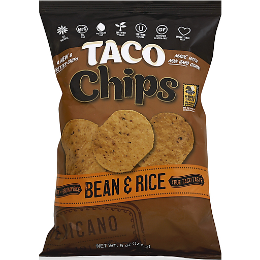 Taco Chips Bean/rice 5 Oz