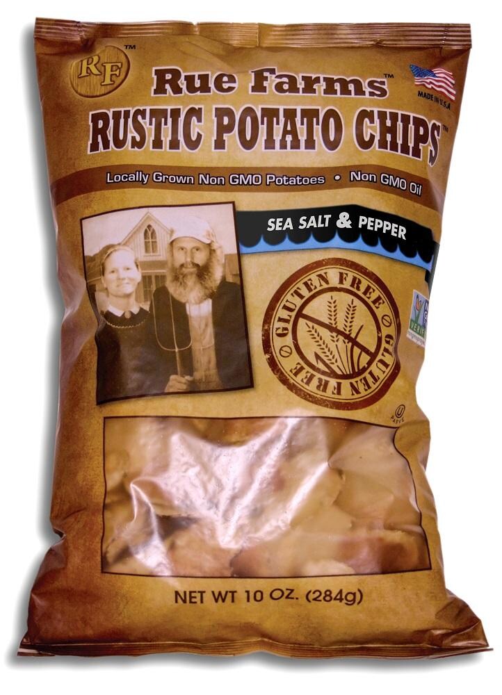 Rue Farms Sea Salt & Pepper Chips