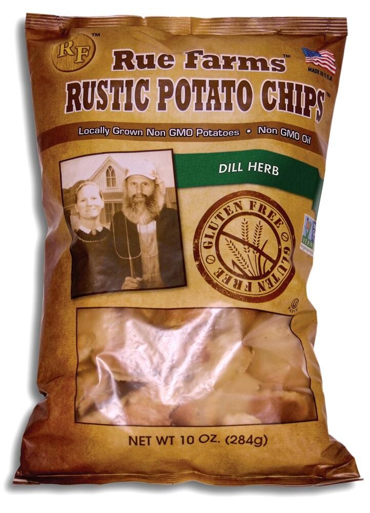 Rue Farms Dill Herb Potato Chips