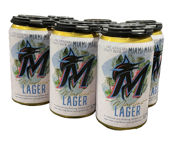 Biscayne Bay Miami Marlins 12oz 6-Pack Can