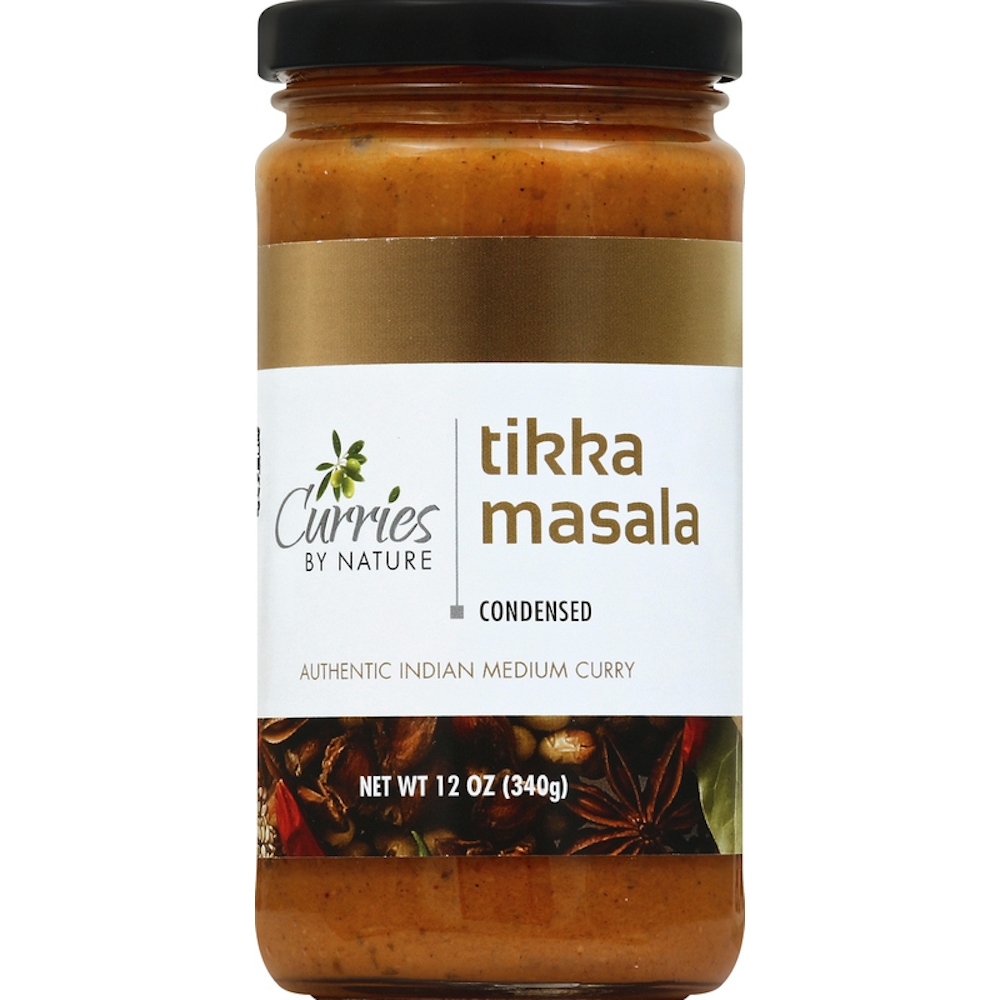 Curries By Nature Curry, Condensed, Medium, Tikka Masala 12 Oz