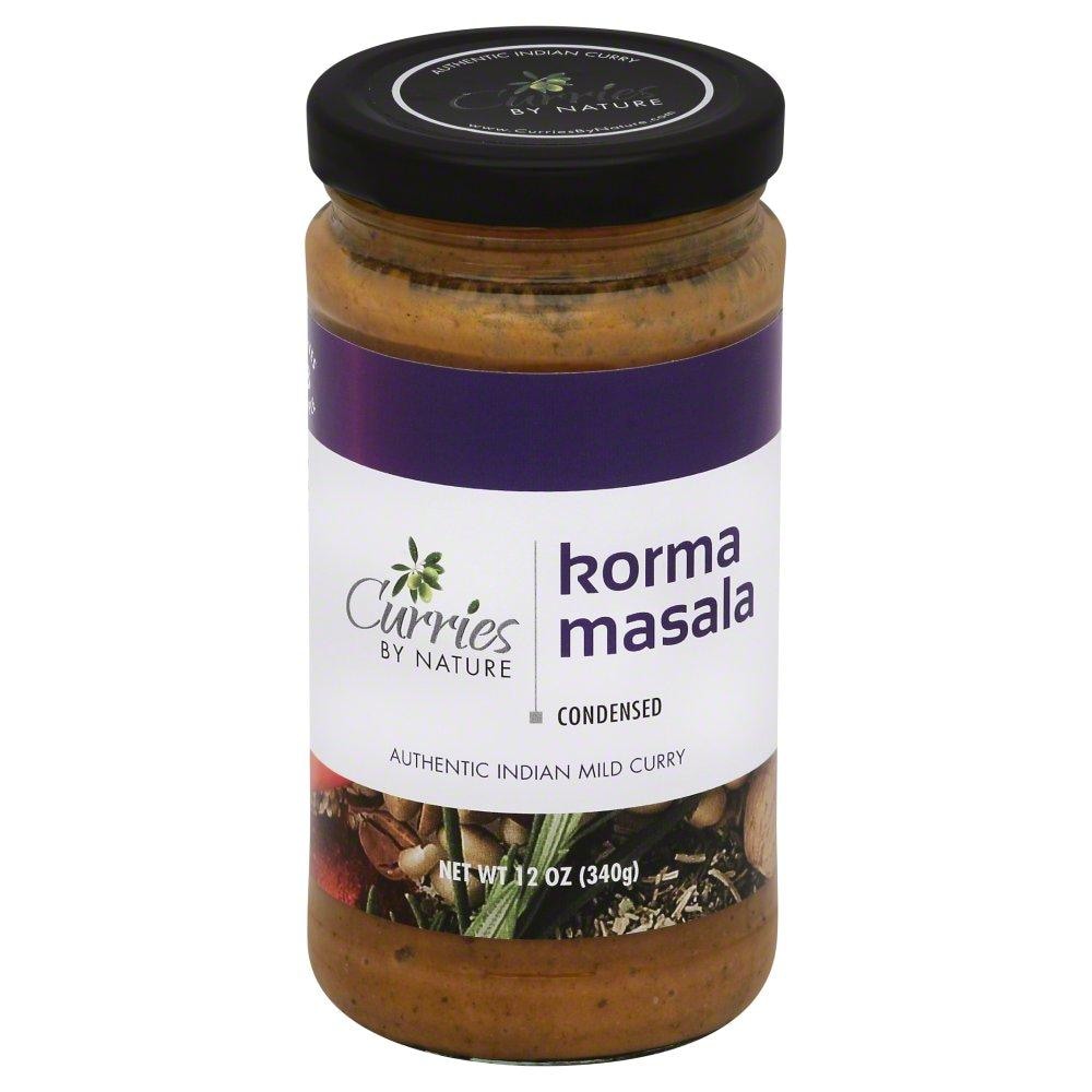Curries By Nature Curry, Condensed, Mild, Korma Masala 12 Oz