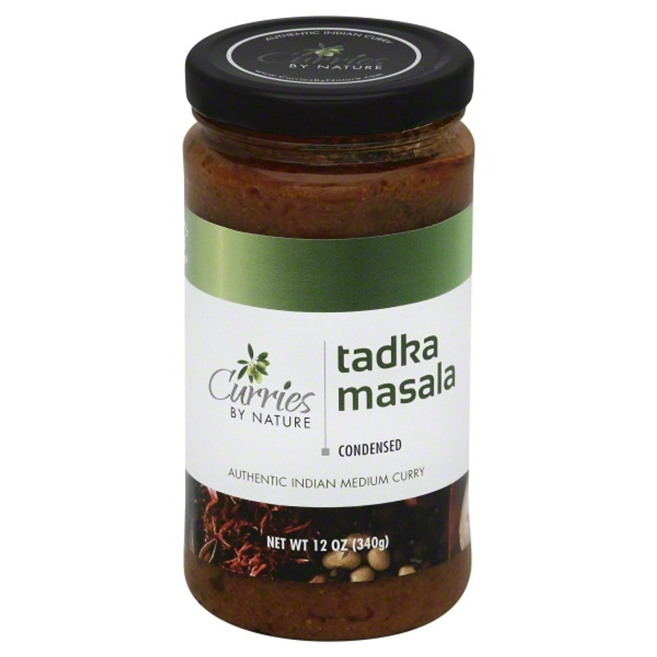 Curries By Nature Curry, Condensed, Medium, Tadka Masala 12 Oz