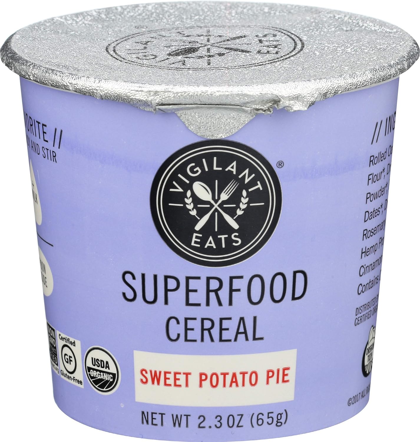 Vigilant Eats Rosemary Thyme Sweet Potato Superfood Cereal