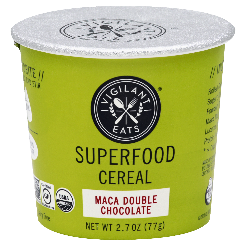 Vigilant Eats Cereal, Superfood, Maca Double Chocolate