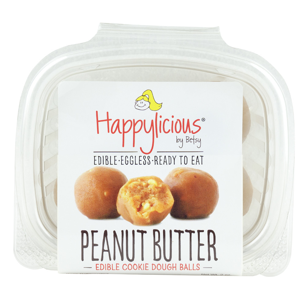 Happylicious Edible Peanut Butter Cookie Dough 2 Oz Tub *fl Dc Only