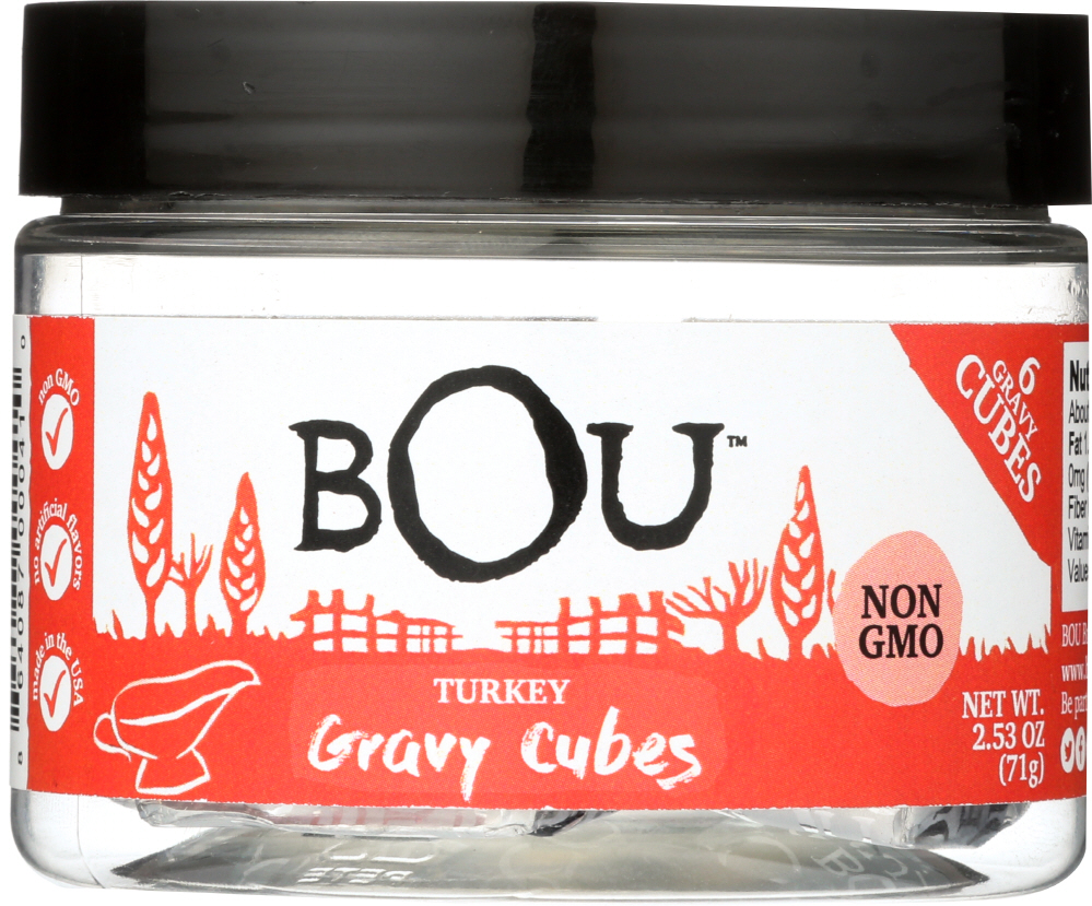 Bou BRANDS: Turkey Gravy Cubes, 2.53 Oz