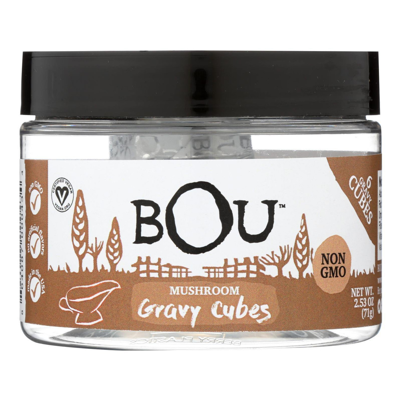Bou Mushroom Gravy Cubes, 2.53 Oz