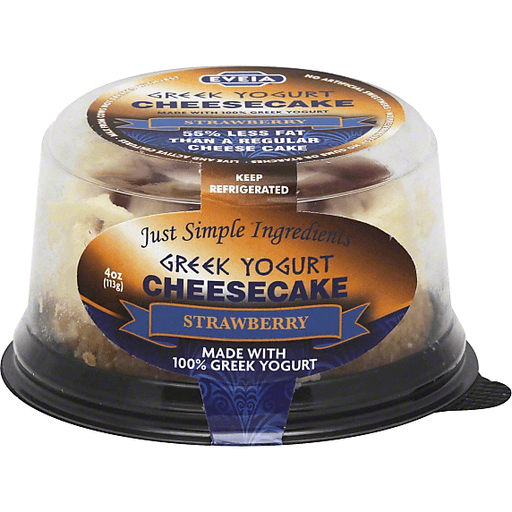 Eveia Mini Strawberry Greek Yogurt Cheesecake