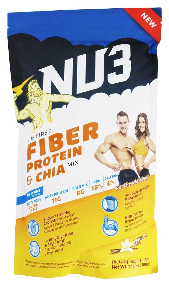 Nu3 Fiber Protein And Chia Mix