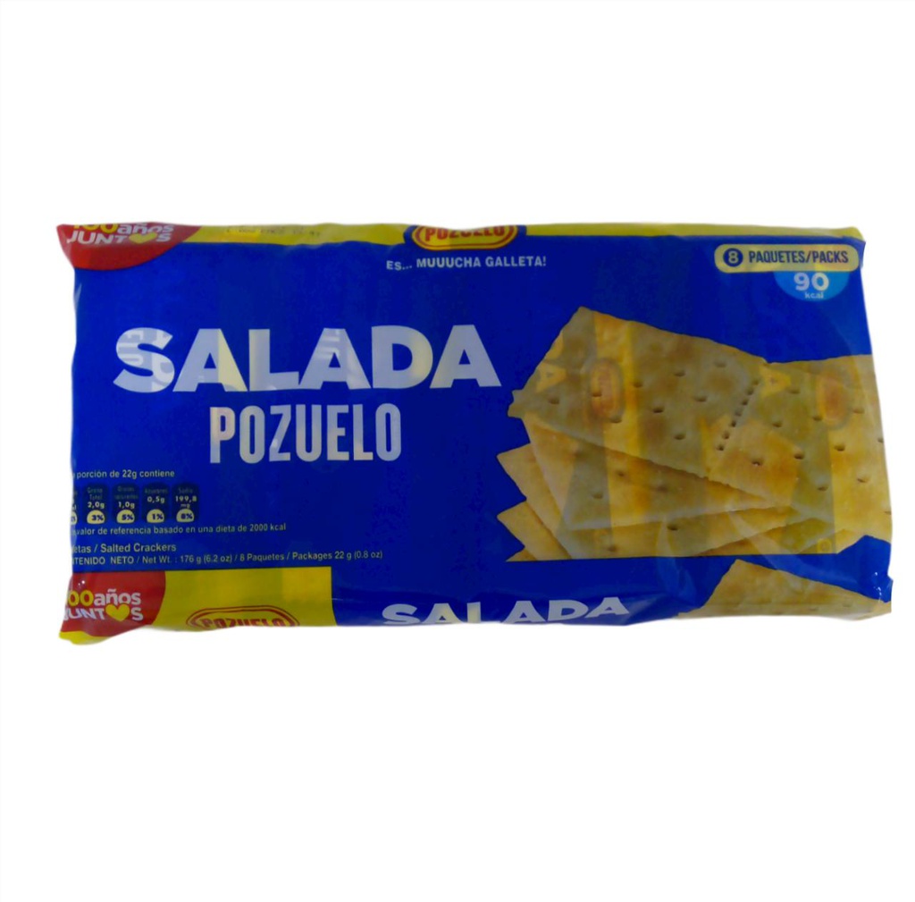 Pozuelo Galleta Soda Salada - 176g