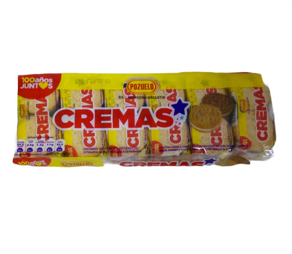 Pozuelo Cremas Galletas