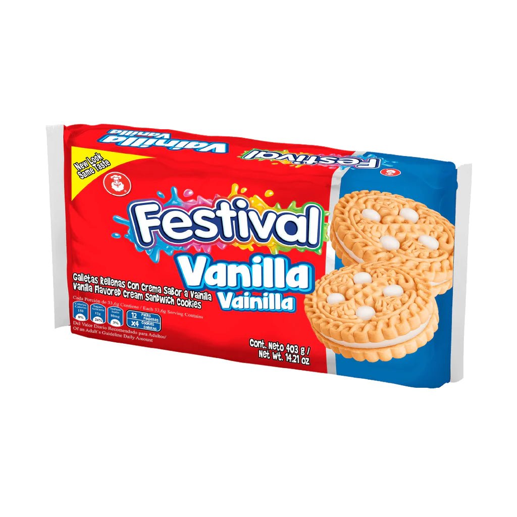 Festival Cookies 12pcs Vanilla