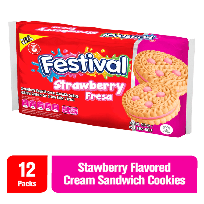 Festival Strawberry 12pcs (403g)